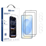 XDcase - 2 paia di pellicole protettive in vetro temperato HD + pellicole protettive trasparenti per l'obiettivo, For Galaxy S26+ 5G, For Galaxy S26 Ultra 5G, For Galaxy S26 5G