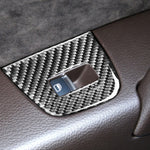 Adesivo decorativo per pannello sollevatore in vetro per finestrini in fibra di carbonio 6 in 1 per Audi Q7 2008-2015, guida a destra, Window Glass Lifter, Right Drive