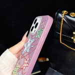 Custodia per telefono ibrida in PC e TPU con glitter e motivo a stelle IMD, For iPhone 13 Pro Max, For iPhone 13 Pro, For iPhone 13, For iPhone 12, For iPhone 12 Pro Max, For iPhone 12 Pro