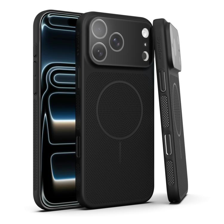 Custodia magnetica per telefono in PC traspirante con rete per la dissipazione del calore., For iPhone 17 Pro Max, For iPhone 17 Pro, For iPhone 17, For iPhone Air