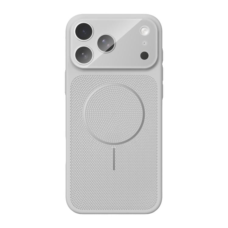 Custodia magnetica per telefono in PC traspirante con rete per la dissipazione del calore., For iPhone 17 Pro Max, For iPhone 17 Pro, For iPhone 17, For iPhone Air