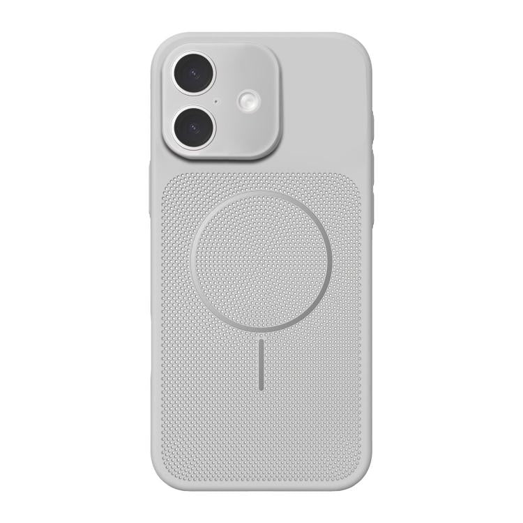 Custodia magnetica per telefono in PC traspirante con rete per la dissipazione del calore., For iPhone 16 Pro Max, For iPhone 16 Pro, For iPhone 16 Plus, For iPhone 16