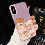 Custodia per telefono ibrida in PC e TPU con glitter IMD e motivo maialino rosa., For iPhone 11 Pro Max, For iPhone 11, For iPhone 11 Pro, For iPhone XS / X, For iPhone XR, For iPhone XS Max