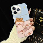 Custodia per telefono ibrida in PC e TPU con glitter IMD e motivo maialino rosa., For iPhone 11 Pro Max, For iPhone 11, For iPhone 11 Pro, For iPhone XS / X, For iPhone XR, For iPhone XS Max