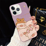 Custodia per telefono ibrida in PC e TPU con glitter IMD e motivo maialino rosa., For iPhone 11 Pro Max, For iPhone 11, For iPhone 11 Pro, For iPhone XS / X, For iPhone XR, For iPhone XS Max