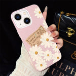 Custodia per telefono ibrida in PC e TPU con motivo crisantemo e glitter IMD., For iPhone 15, For iPhone 14 Plus, For iPhone 14, For iPhone 14 Pro, For iPhone 14 Pro Max, For iPhone SE 2022 / SE 2020