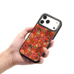 Custodia magnetica per telefono della serie Peony di Devonor, For iPhone 17 Pro Max, For iPhone 17 Pro, For iPhone 16 Pro Max, For iPhone 16 Pro, For iPhone 15 Pro Max, For iPhone 15 Pro