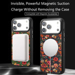 Custodia magnetica per telefono della serie Peony di Devonor, For iPhone 17 Pro Max, For iPhone 17 Pro, For iPhone 16 Pro Max, For iPhone 16 Pro, For iPhone 15 Pro Max, For iPhone 15 Pro