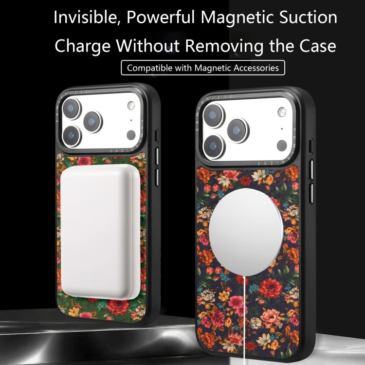 Custodia magnetica per telefono della serie Peony di Devonor, For iPhone 17 Pro Max, For iPhone 17 Pro, For iPhone 16 Pro Max, For iPhone 16 Pro, For iPhone 15 Pro Max, For iPhone 15 Pro