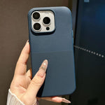 Custodia magnetica in TPU effetto velluto per iPhone 12 Pro Max