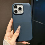 Custodia magnetica in TPU effetto velluto per iPhone 12 Pro Max