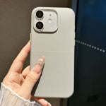 Custodia magnetica in TPU effetto velluto per iPhone 12 Pro Max