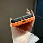 Custodia magnetica in TPU effetto velluto per iPhone 12 Pro Max