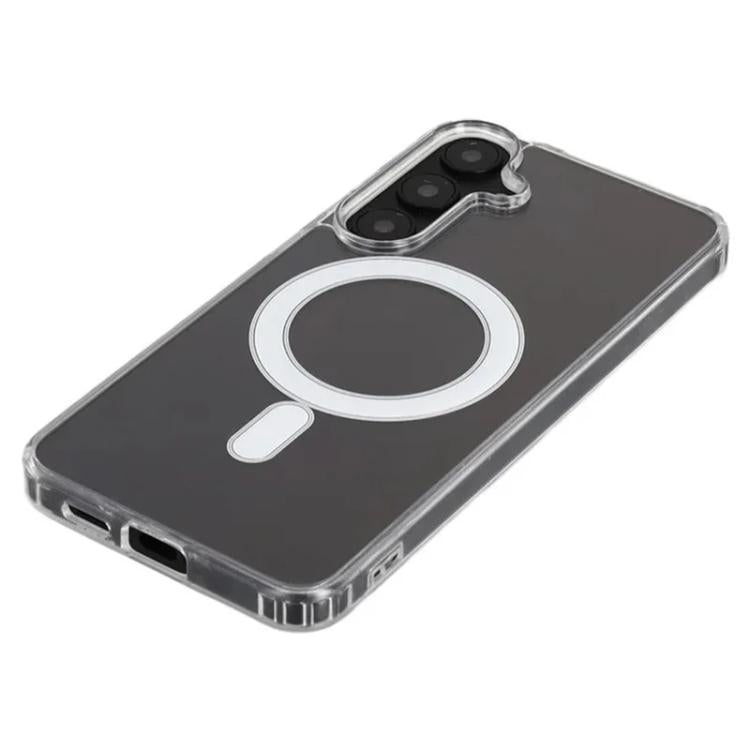 WANLONFENG Custodia per telefono magnetica in acrilico ad alta trasparenza con 2 pellicole protettive per lo schermo., For Galaxy S26+ 5G, For Galaxy S26 Ultra 5G, For Galaxy S26 5G, For Galaxy A57 5G, For Galaxy S25 FE 5G, For Galaxy A17 4G / 5G      ...