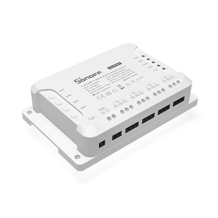 Sonoff 4CHPROR3 Telefono cellulare Smart Home Switch Controller a quattro vie, supporta i tempi di controllo a lungo raggio