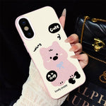Custodia per telefono ibrida in PC e TPU con grazioso motivo a cuccioli e glitter IMD., For iPhone 11 Pro Max, For iPhone 11, For iPhone 11 Pro, For iPhone XS / X, For iPhone XR, For iPhone XS Max