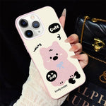 Custodia per telefono ibrida in PC e TPU con grazioso motivo a cuccioli e glitter IMD., For iPhone 11 Pro Max, For iPhone 11, For iPhone 11 Pro, For iPhone XS / X, For iPhone XR, For iPhone XS Max