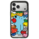 Custodia per telefono in acrilico trasparente con pulsante di controllo della fotocamera e motivo a cani della serie., For iPhone 17 Pro Max, For iPhone 17 Pro, For iPhone 17
