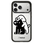 Custodia per telefono in acrilico trasparente con pulsante di controllo della fotocamera e motivo a cani della serie., For iPhone 17 Pro Max, For iPhone 17 Pro, For iPhone 17
