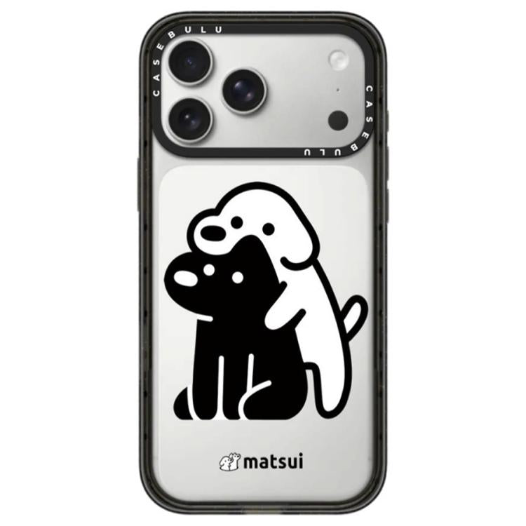 Custodia per telefono in acrilico trasparente con pulsante di controllo della fotocamera e motivo a cani della serie., For iPhone 17 Pro Max, For iPhone 17 Pro, For iPhone 17