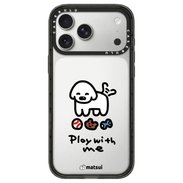 Custodia per telefono in acrilico trasparente con pulsante di controllo della fotocamera e motivo a cani della serie., For iPhone 17 Pro Max, For iPhone 17 Pro, For iPhone 17