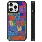 Custodia per telefono con specchio e motivo "Uomo fluttuante", For iPhone 16 Pro Max, For iPhone 16 Pro, For iPhone 16 Plus