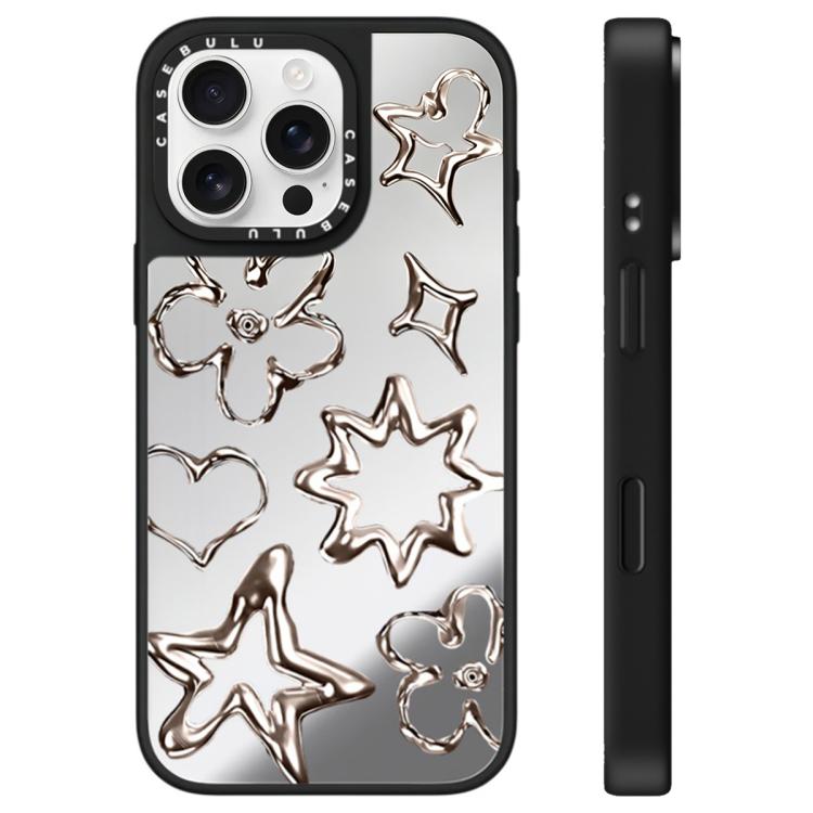 Custodia per telefono con specchio e motivo "Uomo fluttuante", For iPhone 16 Pro Max, For iPhone 16 Pro, For iPhone 16 Plus