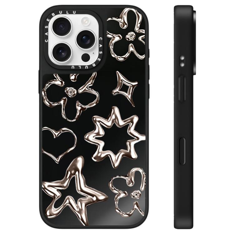 Custodia per telefono con specchio e motivo "Uomo fluttuante", For iPhone 16 Pro Max, For iPhone 16 Pro, For iPhone 16 Plus