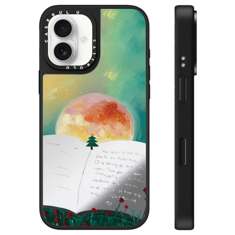 Custodia per telefono con specchio e motivo "Uomo fluttuante", For iPhone 16, For iPhone 15 Pro Max, For iPhone 15 Pro
