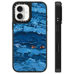 Custodia per telefono con specchio e motivo "Uomo fluttuante", For iPhone 16, For iPhone 15 Pro Max, For iPhone 15 Pro