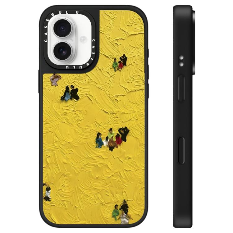 Custodia per telefono con specchio e motivo "Uomo fluttuante", For iPhone 16, For iPhone 15 Pro Max, For iPhone 15 Pro