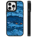 Custodia per telefono con specchio e motivo "Uomo fluttuante", For iPhone 16, For iPhone 15 Pro Max, For iPhone 15 Pro