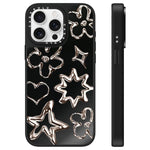 Custodia per telefono con specchio e motivo "Uomo fluttuante", For iPhone 16, For iPhone 15 Pro Max, For iPhone 15 Pro
