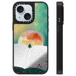 Custodia per telefono con specchio e motivo "Uomo fluttuante", For iPhone 15 Plus, For iPhone 15