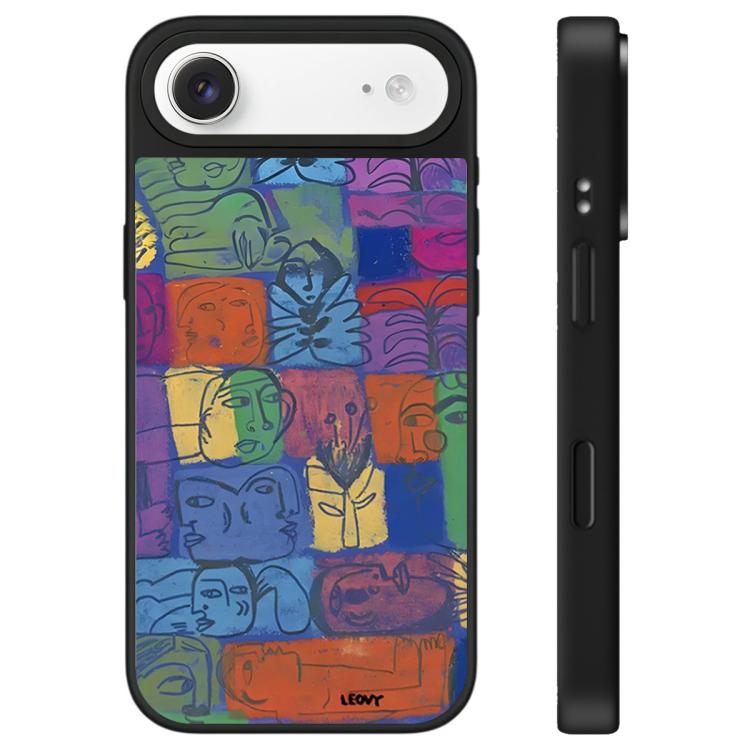 Custodia per telefono con specchio e motivo "Uomo fluttuante", For iPhone Air
