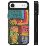 Custodia per telefono con specchio e motivo "Uomo fluttuante", For iPhone Air