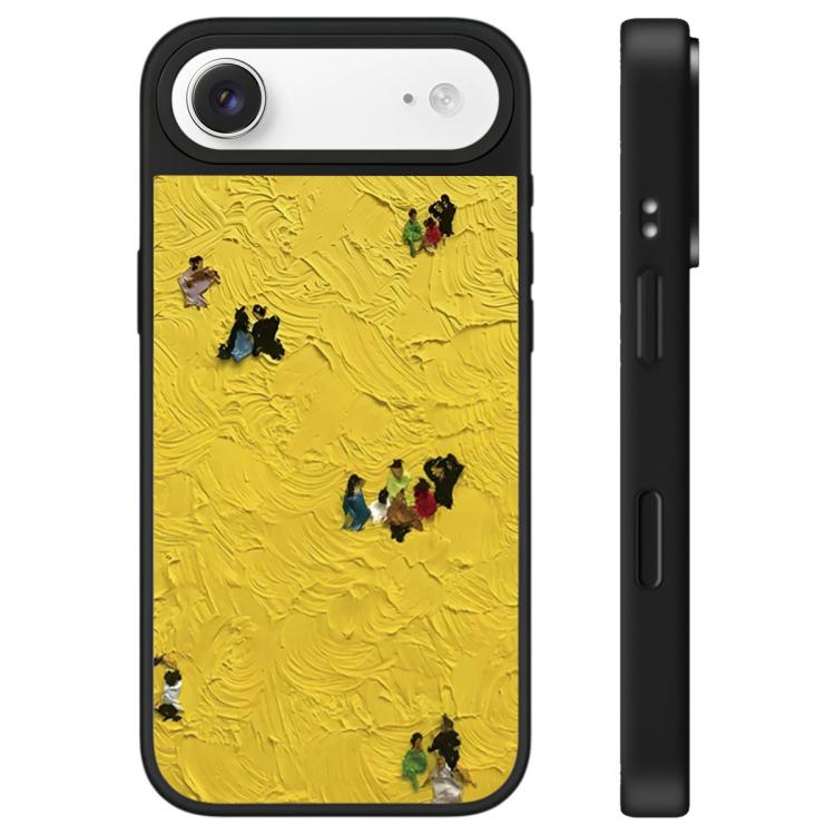 Custodia per telefono con specchio e motivo "Uomo fluttuante", For iPhone Air