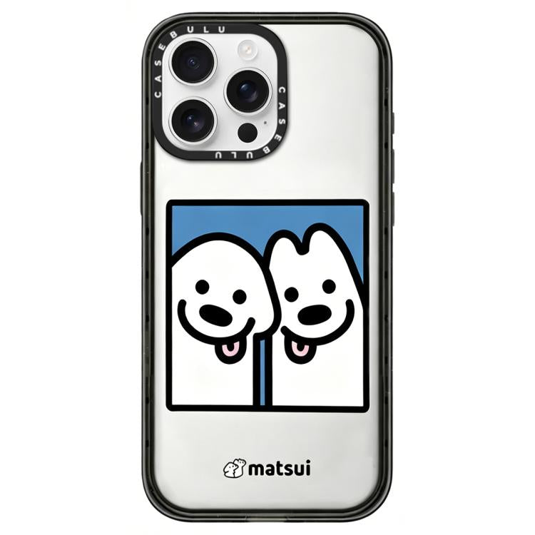 Custodia per telefono in acrilico trasparente con motivo a cani., For iPhone 16 Pro Max, For iPhone 16 Pro, For iPhone 16 Plus