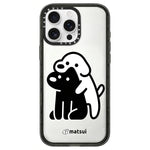 Custodia per telefono in acrilico trasparente con motivo a cani., For iPhone 16 Pro Max, For iPhone 16 Pro, For iPhone 16 Plus