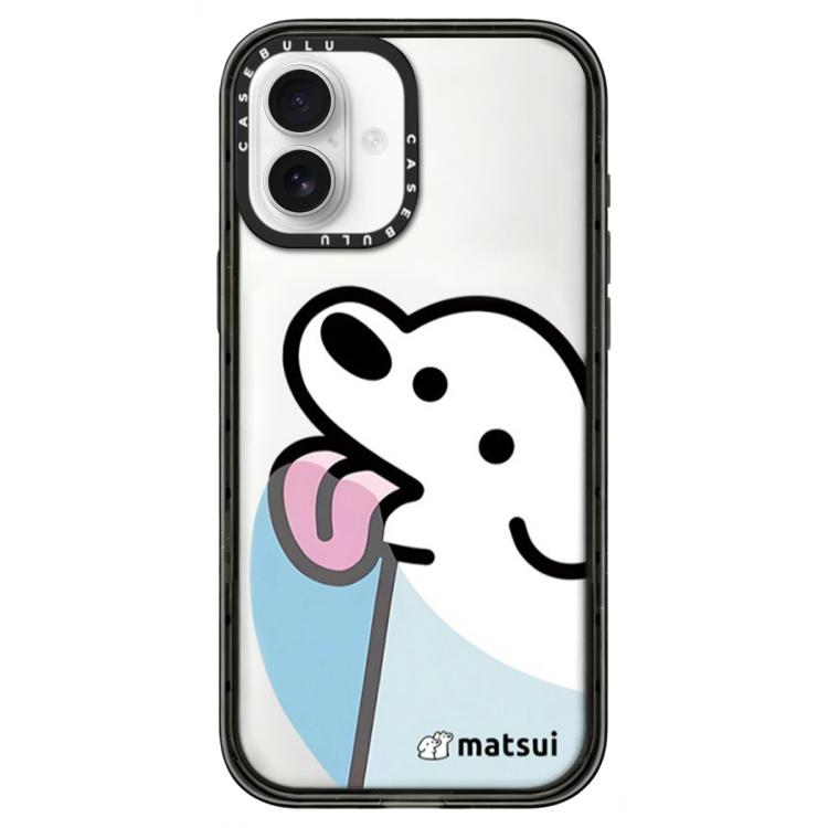 Custodia per telefono in acrilico trasparente con motivo a cani., For iPhone 16 Pro Max, For iPhone 16 Pro, For iPhone 16 Plus