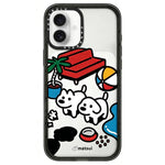 Custodia per telefono in acrilico trasparente con motivo a cani., For iPhone 16 Pro Max, For iPhone 16 Pro, For iPhone 16 Plus