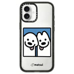 Custodia per telefono in acrilico trasparente con motivo a cani., For iPhone 16, For iPhone 15 Pro Max, For iPhone 15 Pro