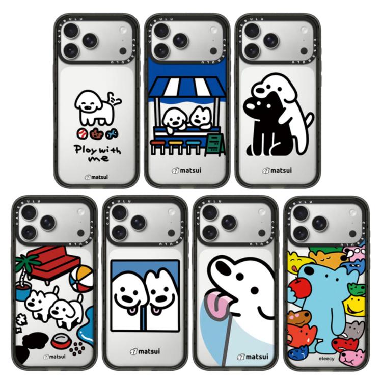 Custodia per telefono in acrilico trasparente con motivo a cani., For iPhone 16 Pro Max, For iPhone 16 Pro, For iPhone 16 Plus
