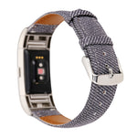 Cinturino di ricambio per cinturino di ricambio in vera pelle da cowboy, For Fitbit Charge 2
