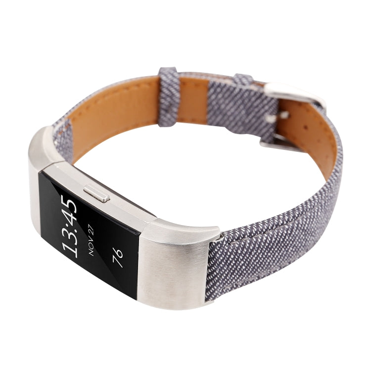 Cinturino di ricambio per cinturino di ricambio in vera pelle da cowboy, For Fitbit Charge 2