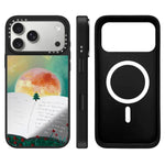 Custodia magnetica per telefono con specchio a specchio della serie "Uomo fluttuante"., For iPhone 17 Pro Max, For iPhone 17 Pro, For iPhone 17