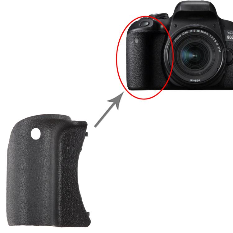 Pelle decorativa ricambio per Canon EOS 77D 800D 80D