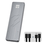 Box esterno per SSD M.2 NVMe THERMALRIGHT HR-EB109 con cavo da USB a Type-C e cavo da Type-C a Type-C., EB109 A-C & C-C Cable