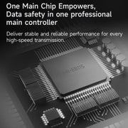 Box esterno per SSD M.2 NVMe THERMALRIGHT HR-EB115 con cavo da Type-C a Type-C., EB115 C-C Cable
