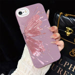 Custodia per telefono ibrida in PC e TPU con motivo a mezza farfalla e glitter IMD., For iPhone 8 Plus / 7 Plus, For iPhone 6 Plus / 6s Plus, For iPhone 6 / 6s